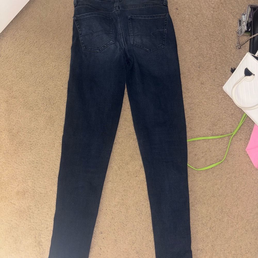 American Eagle Women's Black Jeans